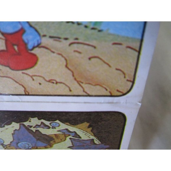 Peyo Smurf Stickers 1982 Italy by Edizioni Panini Six See Damage Note GUC - Picture 10 of 16